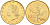 Италия 20 лир 1995 R, дубовый лист KM 97.2 алюминиевая бронза  UNC  4594-1029
