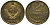 СССР 2 копейки 1990 ЛМД, из набора KM 127а, Федорин 150 латунь BUNC 188-863