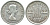 Австралия 3 пенса 1957 m, Елизавета II (1952-2022) KM 57 серебро 71-547
