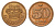 Дания 50 эре 1991 Маргрете II (1972-2024) KM 866 бронза 201-768