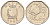 Мальта 5 центов 1993 краб KM 95 медно-никель 4588-127