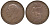 Великобритания 1 пенни 1928 Георг V (1910-1936) KM 838, Spink 4055 4131-414