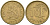 ФИНЛЯНДИЯ 10 ПЕННИ 1972 S KM 46 алюминиевая бронза 192-1036