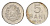 Румыния 5 бань (бани) 1966 KM 92 сталь плакированная никелем 4674-861