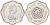 Сейшельские острова 5 центов 1972 FAO, цветок, Елизавета II KM 18 алюминий UNC 4588-633