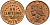 Панама 1 сентесимо 1973 Уррака KM 22 бронза PROOF 3711-2132