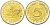 ФРГ 5 ПФЕННИГОВ 1969 J KM 107 J. 382 сталь плакированная латунью 3955-557