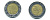 МЕКСИКА 2 ПЕСО 2007 KM 604 биметалл 3999-1213