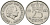 НИДЕРЛАНДЫ 25 ЦЕНТОВ 1960 ЮЛИАНА KM 183 никель 96-145