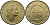 Италия 200 лир 1983 R, шестерня KM 105 алюминиевая бронза 98-153