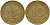 ФРГ 10 пфеннигов 1979 D J. 383, KM 108 сталь плакированная латунью    4603-445