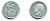 Великобритания 1 шиллинг 1930 Георг V (1910-1936) KM 833, Spink 4039 серебро 7-5-44-31