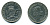 Нидерландские Антилы 1 гульден 1971 Юлиана (1948-1980) KM 12 никель 25-725