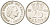 НИДЕРЛАНДЫ 25 ЦЕНТОВ 1964 ЮЛИАНА (1948-1980) KM 183 никель 214-938