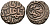 Индия 2 гани 1296-1316 AD Делийский Султанат, Ала аль-Дин Мохаммед биллон 192-746