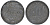 ГЕРМАНИЯ 10 ПФЕННИГОВ 1921 KM 26, J. 299 цинк 45-721