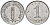 Франция 1 сантим 1965 KM 928, Le Franc 106.10 хромированная сталь 4564-763