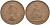 Великобритания 1 пенни 1962 Елизавета II (1952-2022) KM 897, Spink 4157 бронза 4574-214