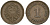 Германия 1 пфенниг 1876 D, Вильгельм I (1871-1888) KM 1, J. 1 медь 4608-549
