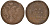 Россия 1 деньга 173X медь 51-3753