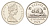 Канада 5 центов 1971 Елизавета II (1952-2022), бобр KM 60.1 никель PROOF-LIKE (BU) 633-813