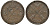 Швеция 2 эре 1765 S.M. Адольф Фредерик (1751-1771) диаметр 34 мм, вес 28,3 гр KM 461 медь 4179-332