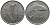 Ирландия 10 пенсов 1975 лосось KM 23 медно-никель 215-634
