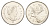 Канада 25 центов 2018 Leaf, Елизавета II (1952-2022), олень KM 2296 сталь плакированная никелем UNC 4631-737