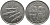 Исландия 10 крон 1987 РЫБЫ KM 29.1 медно-никель 181-643