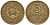 СССР 3 копейки 1931 KM 93 алюминиевая бронза 4564-931