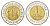 Египет 1 фунт 2007 сфинкс KM 940a биметалл 4660-1033
