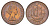 Великобритания 1/2 пенни 1962 Елизавета II (1952-2022) KM 896, Spink 4158 бронза 4638-512