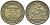 Франция 50 сантимов 1922 тип Chambre de Commerce KM 884, Le Franc 191.5 алюминиевая бронза 4392-621