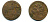 Россия деньга 1737 Анна Иоанновна (1730-1740) Биткин 293 медь 29-251