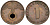 Германия 1 рейхспфенниг 1939 B KM 89, J 361 бронза 4608-632