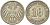 Германия 10 пфеннигов 1903 A KM 12, J. 13, Weege 8 медно-никель 259-836