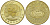 Китай 1 юань 2008 XXIX Летние Олимпийские игры 2008 года в Пекине, символика, фехтование KM 1811 латунь PROOF 1072-10-44