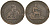 Испания 5 сентимо 1870 ОМ, лев со щитом KM 662 бронза 92-1017
