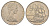 Новая Зеландия 50 центов 1976 Елизавета II (1952-2022), парусник Индевор KM 37.1 медно-никель 4645-1144