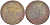 Великобритания 1/2 пенни ND (1794-1795) Миддлсекс, Джеймс Лакингтон - продавец книг Dalton & Hamer 353-357 медь 1518-1445