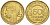 ФРАНЦИЯ 50 САНТИМОВ 1932 ТИП MORLON, OPEN 9, С ЯГОДОЙ KM 894.1, LE FRANC 192.7 алюминиевая бронза 44-668