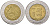 Мексика 5 песо 2012 KM 605 биметалл aUNC 4620-541