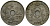 Бельгия 25 сантимов 1927 Belgique KM 68 медно-никель 4165-536