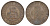 Французский Индокитай 1 сантим 1894 A KM 1 бронза 633-213