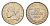 Либерия 10 центов 1970  KM 15a.2 медно-никель  UNC 4659-432
