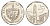 Куба 25 сентаво 2001 площадь в Тринидаде KM 577 сталь плакированная никелем UNC 4663-847