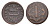 Мюнстер 1 пфенниг ND (1603-1697) KM 320 медь 633-1915