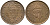 Британская Индия 1/4 анна 1942 Георг VI (1937-1952) KM 531 бронза aUNC 3999-135