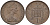 Великобритания 1 пенни 1974 Елизавета II (1952-2022) KM 915, Spink 4237 (B1) бронза    4602-552