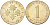 Австрия 1 шиллинг 1965 KM 2886 алюминиевая бронза UNC 4561-1222
